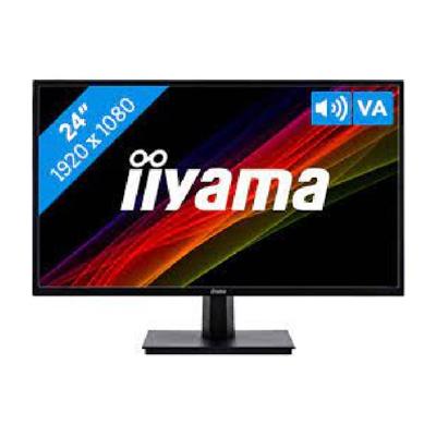 iiyama ProLite X2474HS-B2 - 24 inch - 1920x1080 - DP - HDMI - VGA - Zwart