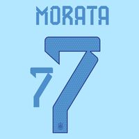 Morata 7 (Officiële Spanje Away Bedrukking 2022-2023) - thumbnail