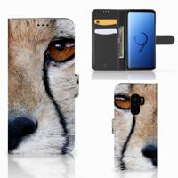 Samsung Galaxy S9 Plus | Telefoonhoesje | Met pasjeshouder | Cheetah