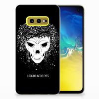 Silicone Back Case Samsung Galaxy S10e Skull Hair - thumbnail