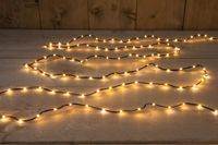 WIRE CHAIN 1000L/30M LED CLASSIC - 4M AANLOOPSNOER ZWART - 4,5V/IP44 TRAFO MET AAN/ 8/16H TIMER/UIT EN DIMMER - COLOURBOX - Anna's Collection - thumbnail
