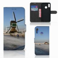 Honor 10 Lite | Flip Cover | Schaatsers