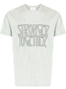 Ports V t-shirt à imprimé Stronger Together - Gris