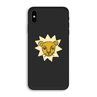 Kleine leeuw: iPhone XS Max Biologisch afbreekbaar hoesje