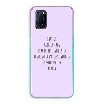GSM: Oppo A52 Transparant Hoesje