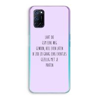 GSM: Oppo A52 Transparant Hoesje