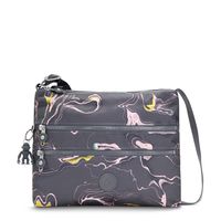 Kipling Alvar Schoudertas Soft Marble - thumbnail