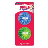 KONG Squeezz Geodz 2-pk Assorted - L - thumbnail