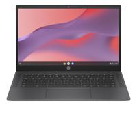 HP Chromebook 14a-nf0050nd Intel® N N100 35,6 cm (14") Full HD 4 GB LPDDR5-SDRAM 128 GB Flash Wi-Fi 6E (802.11ax) ChromeOS Grijs