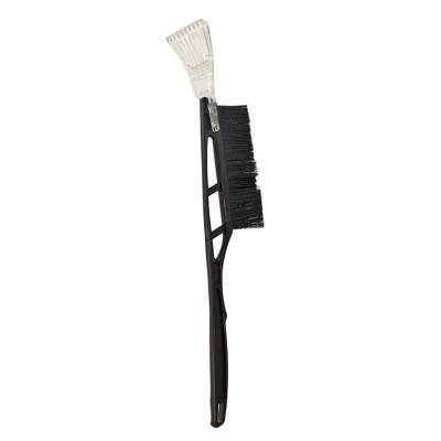 Ijskrabber - met borstel - 52 cm zwart - kunststof - Ruiten krabber - Auto accessoires