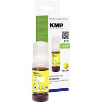 KMP Navulinkt vervangt Epson 106, T00R4 Compatibel Geel 70 ml E190 1644,0009 - thumbnail