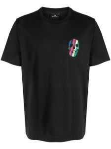 PS Paul Smith t-shirt à patch tête de mort - Noir