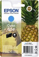 Epson 604 inktcartridge 1 stuk(s) Origineel Normaal rendement Cyaan - thumbnail