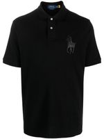 Polo Ralph Lauren polo à patch logo - Noir - thumbnail