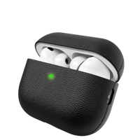 KeyBudz Artisan leather case AirPods Pro 3 - Black