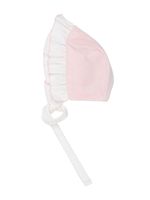 La Stupenderia chapeau en coton à détails de volants - Rose La Stupenderia chapeau en coton à détails de volants - Rose