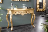 Elegante console VENICE 110cm gouden barok design dressoir handgemaakt - 15633 - thumbnail