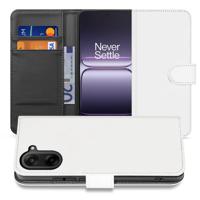 OnePlus Nord CE 5 | Book Case | Wit Met Pasjeshouder Kunstleer