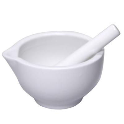 Svenska Living Vijzel met Stamper - wit - keramiek - D15 cm Svenska Living Vijzel met Stamper - wit - keramiek - D15 cm