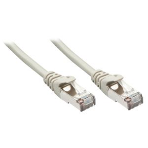 LINDY 48390 RJ45 Netwerkkabel, patchkabel CAT 5e F/UTP 0.50 m Grijs Snagless 1 stuk(s)