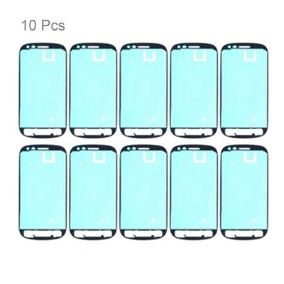 10 PC's Front behuizing Panel zelfklevend Sticker vervanging voor Galaxy SIII mini / i8190