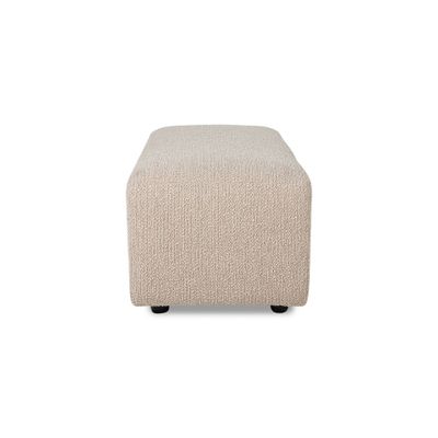 HKliving Jax bank Hocker Small Boucle Taupe