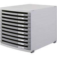 HAN Schubfächer DIN A4 DIN B4 DIN C4 1510-0-19 Ladebox Lichtgrijs DIN A4, DIN B4, DIN C4 Aantal lades: 10