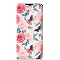 Samsung Galaxy A33 5G Smart Cover Butterfly Roses - thumbnail