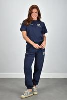 Sporty & Rich broek Heritage Yankees Serif PA036610300BL106 dark navy