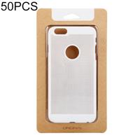 50 PCS hoge kwaliteit Cellphone geval Kraft papier pakket box voor iPhone (5 5 inch) beschikbare grootte: 164mm x 89mm x 7mm (goud)