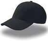 Atlantis AT612 Sport Sandwich Cap - Black/Black - One Size