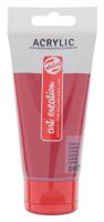 Talens Art Creation acrylverf tube van 75 ml, karmijn Talens Art Creation acrylverf tube van 75 ml, karmijn