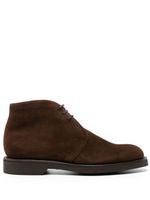 John Lobb bottines en daim à lacets - Marron - thumbnail