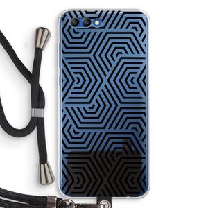 Magic pattern: Honor 10 Transparant Hoesje met koord
