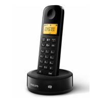Philips Telefoon D2602B/01 - 1,6"" Grafisch Display - 16 Uur Gesprekstijd - Beller ID - Sneltoetsen - Zwart - thumbnail