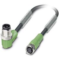 Phoenix Contact 1668894 Sensor/actuator connector, geassembleerd M8 Aantal polen (sensoren): 3 Stekker, haaks, Bus, recht 1.50 m 1 stuk(s) Piece