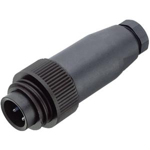 binder 99-0209-00-04 Ronde connector Stekker, recht Totaal aantal polen: 3 + PE Serie (ronde connectors): 692 1 stuk(s)