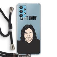 Let It Snow: Samsung Galaxy A32 4G Transparant Hoesje met koord