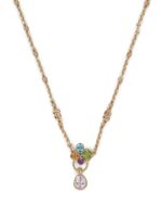 Dolce & Gabbana collier Rainbow en or 18ct à pendentif serti de pierre précieuse - thumbnail