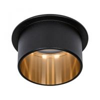 Paulmann 93378 Gil LED-inbouwlamp LED LED vast ingebouwd 6 W Zwart (mat), Goud - thumbnail