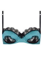 Kiki de Montparnasse soutien-gorge à empiècements en dentelle - Bleu - thumbnail