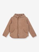LUONTEVA finkid fleece jas voor kinderen, binnenjas met rits kameel