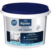 Anti-vochtverf - RIPOLIN - 424185 - Wit - Satijn - 10 L