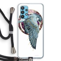 Golden Falcon: Samsung Galaxy A32 4G Transparant Hoesje met koord
