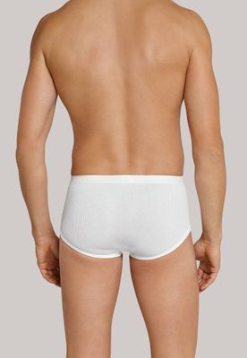 Schiesser - Original Doppelripp Sport-slip 2pack - wit