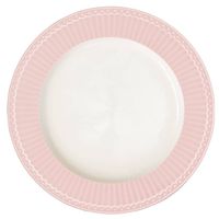 GreenGate Dinerbord Alice licht roze Ø 26.5 cm - thumbnail