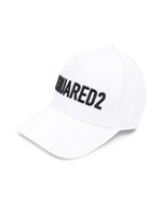DSQUARED2 KIDS casquette à logo brodé - Blanc