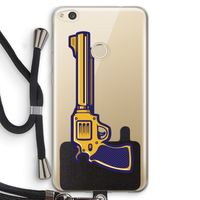Pew Pew Pew: Huawei Ascend P8 Lite (2017) Transparant Hoesje met koord
