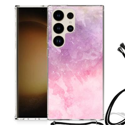 Back Cover Samsung Galaxy S24 Ultra Pink Purple Paint Back Cover Samsung Galaxy S24 Ultra Pink Purple Paint