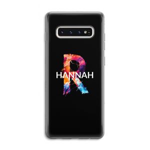 Abstract Spectrum: Samsung Galaxy S10 4G Transparant Hoesje